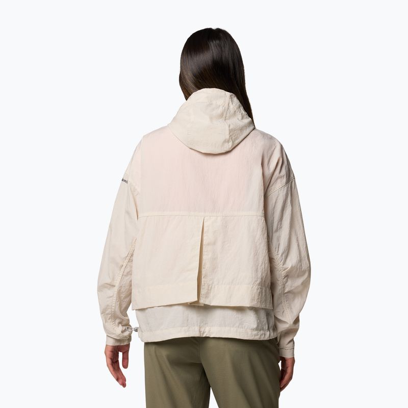 Women's wind jacket Columbia Paracutie II Windbreaker dark stone 2