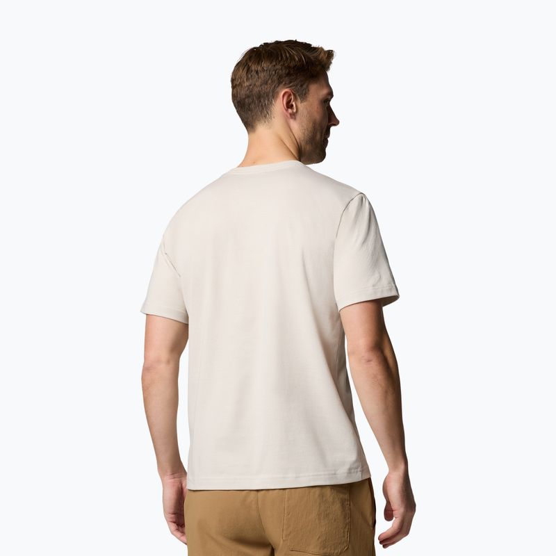 Men's T-shirt Columbia Tunnel Valley Graphic Tee dark stone/naturally inclined 3
