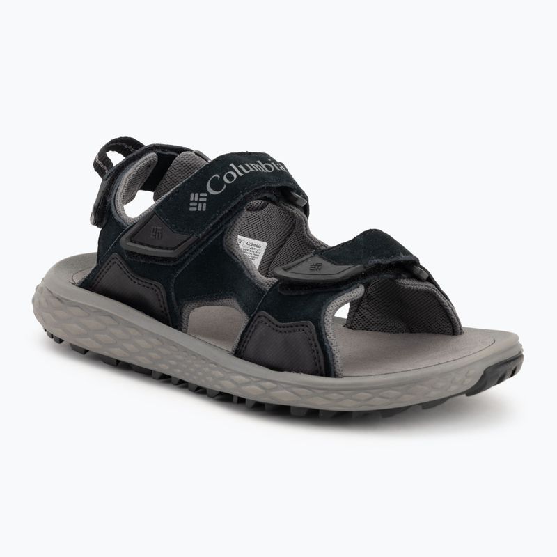 Men's sandals Columbia Konos Hiker 3-Strap black/city grey