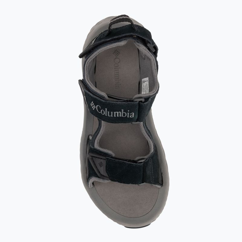 Men's sandals Columbia Konos Hiker 3-Strap black/city grey 5