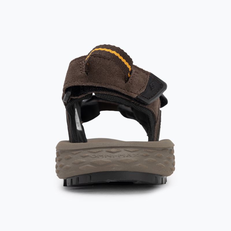 Men's sandals Columbia Konos Hiker 3-Strap cordovan/mud 6