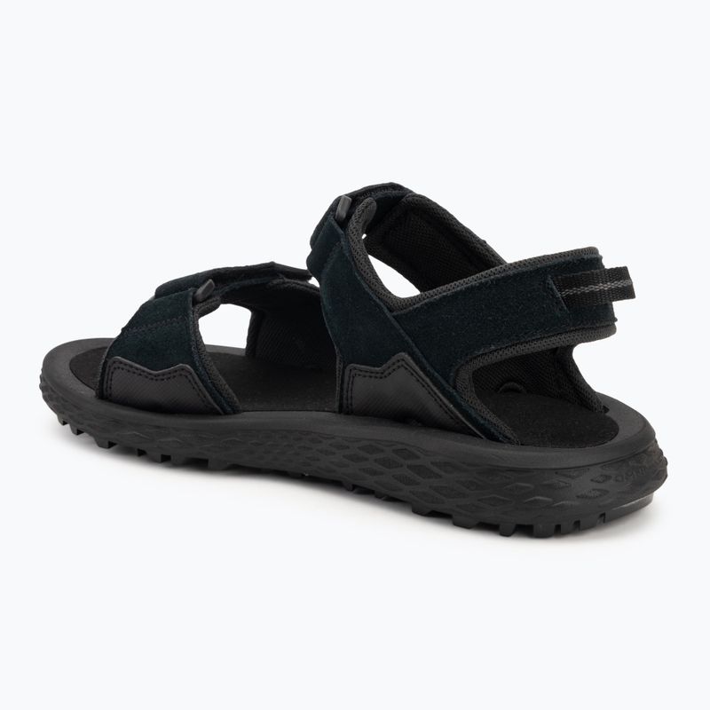 Columbia men's Konos Hiker 2-Strap sandals black/grill 3