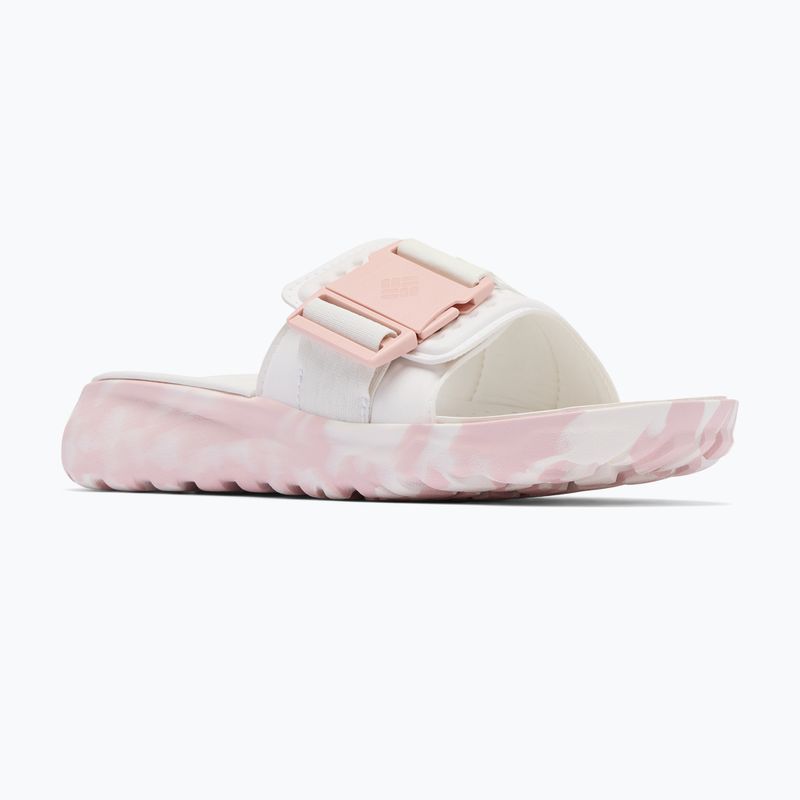 Women's slides Columbia Peakfreak Roam sea salt/pink haze 3