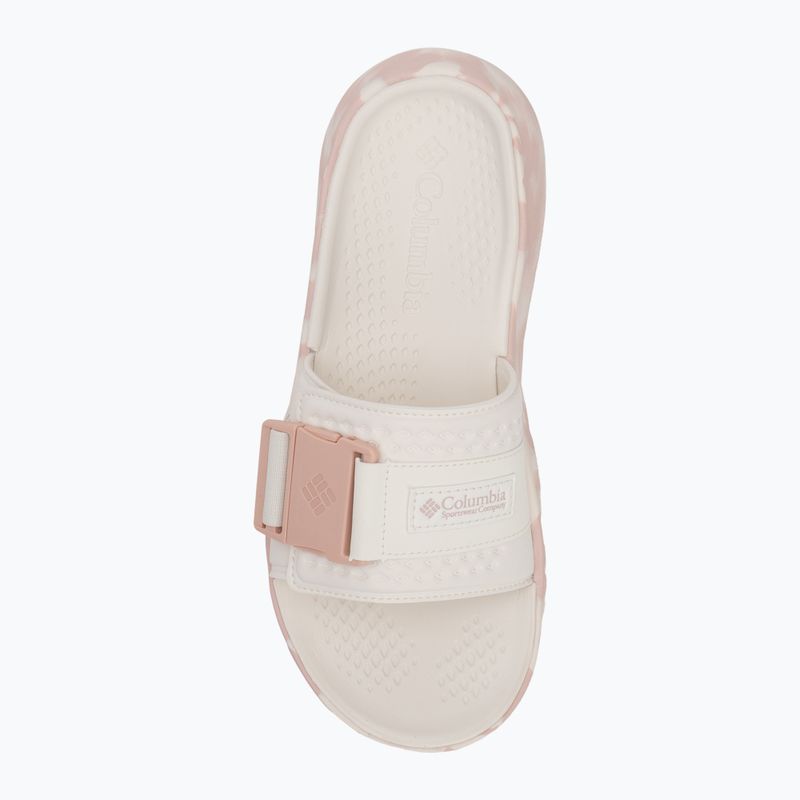 Women's slides Columbia Peakfreak Roam sea salt/pink haze 5