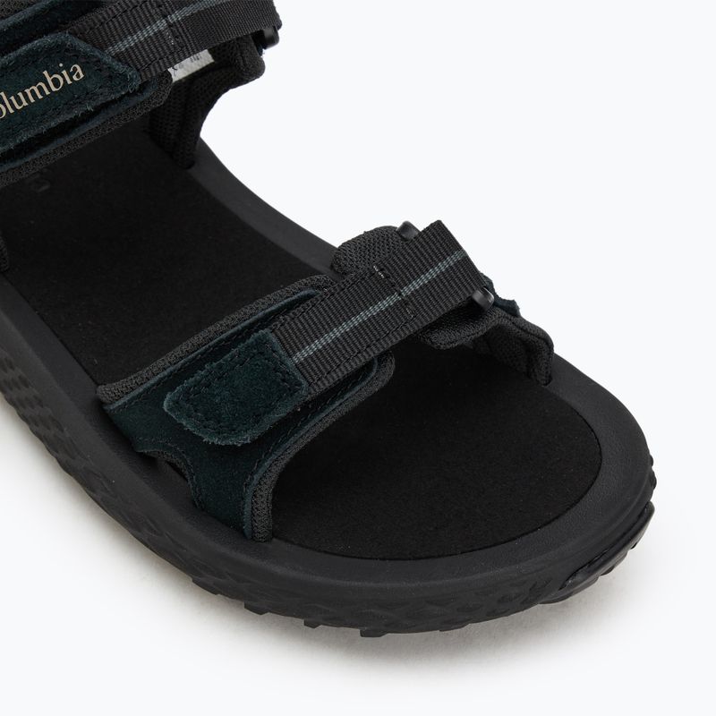 Women's sandals Columbia Konos Hiker 2-Strap black/grill 7