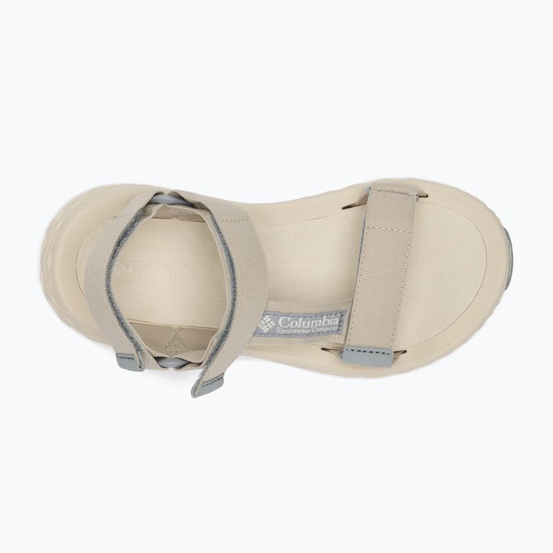Columbia women's Konos Globetrot flint grey/sea salt sandals 15