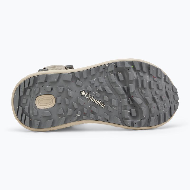 Columbia women's Konos Globetrot flint grey/sea salt sandals 4