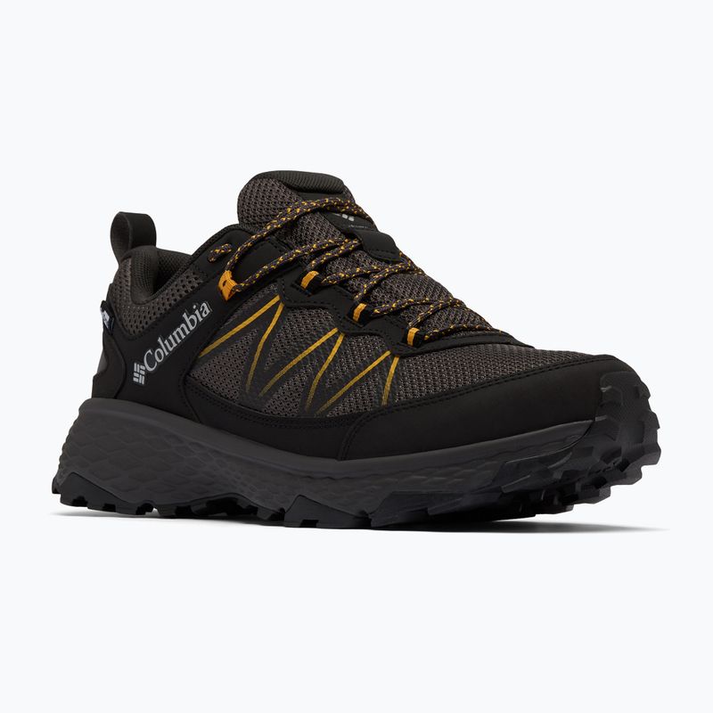 Men's trekking boots Columbia Peakfreak Rush Outdry black/raw honey 8