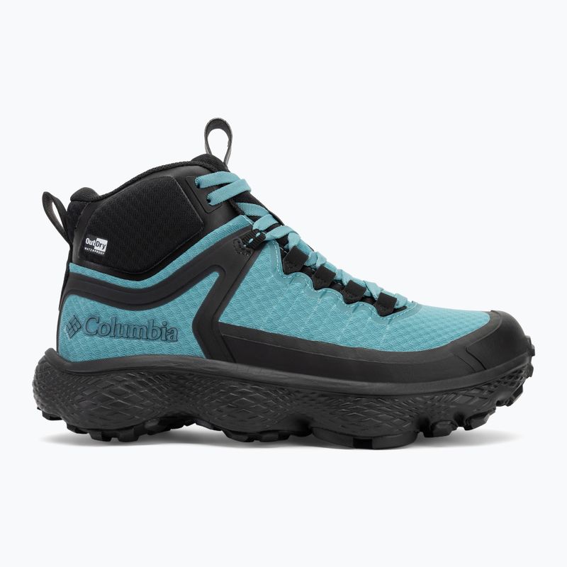 Women's hikinh boots Columbia Escape Thrive Titanum Mid Outdry teal/black 2