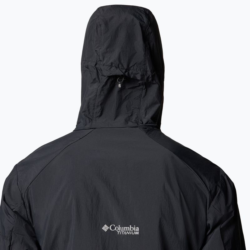 Men's wind jacket Columbia Loop Trail II Windbreaker black 7