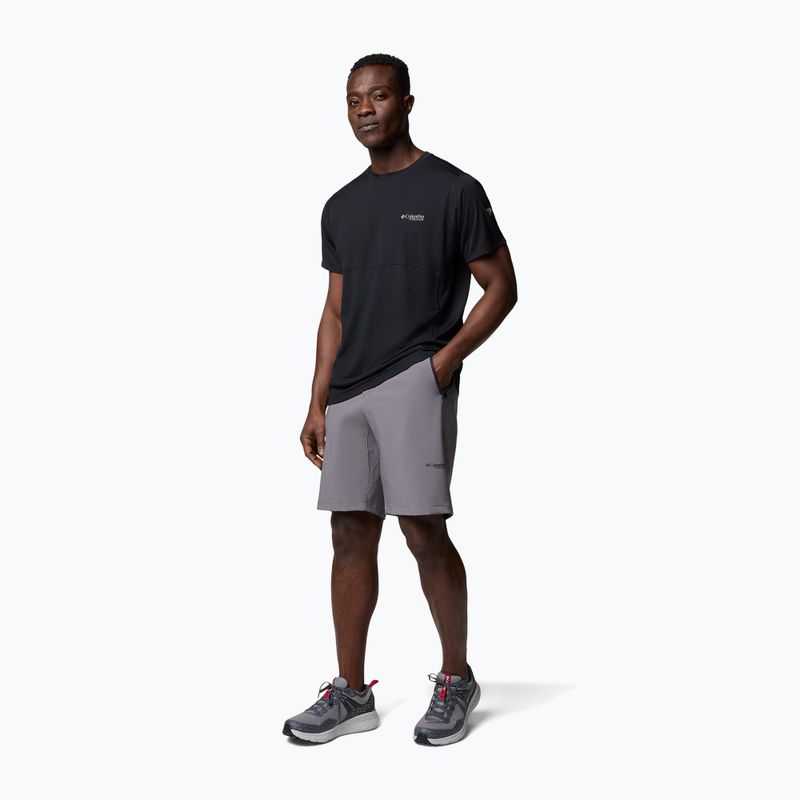 Men's trekking shorts Columbia Triple Canyon II city grey 2
