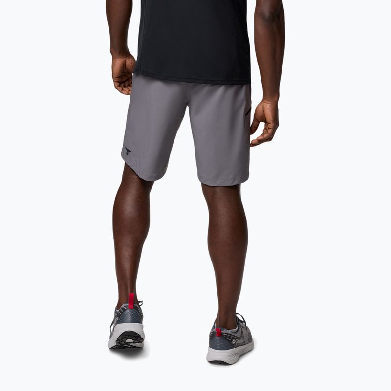 Men's trekking shorts Columbia Triple Canyon II city grey 3