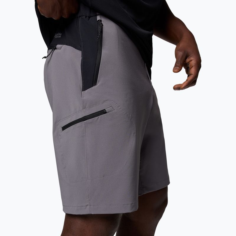 Men's trekking shorts Columbia Triple Canyon II city grey 7