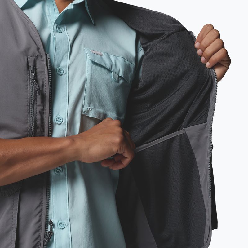 Men's trekking gilet Columbia Silver Ridge Utility city grey 10