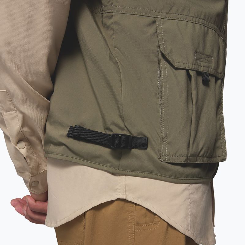 Men's trekking gilet Columbia Silver Ridge Utility stone green 6