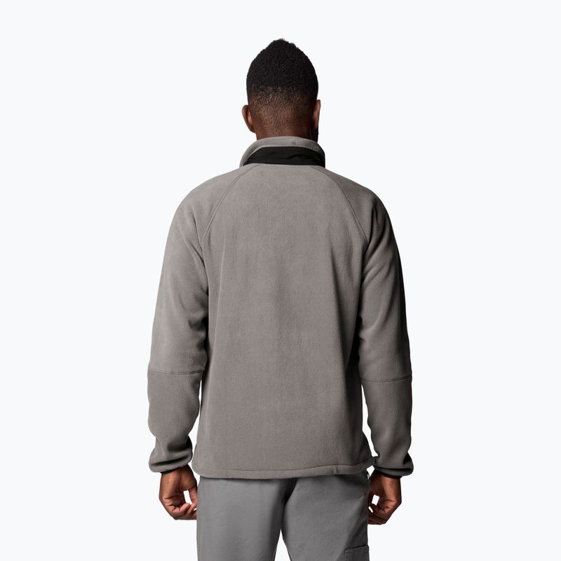 Men's fleece sweatshirt Columbia Rapid Expedition II Full Zip Fleece city grey/shark 3