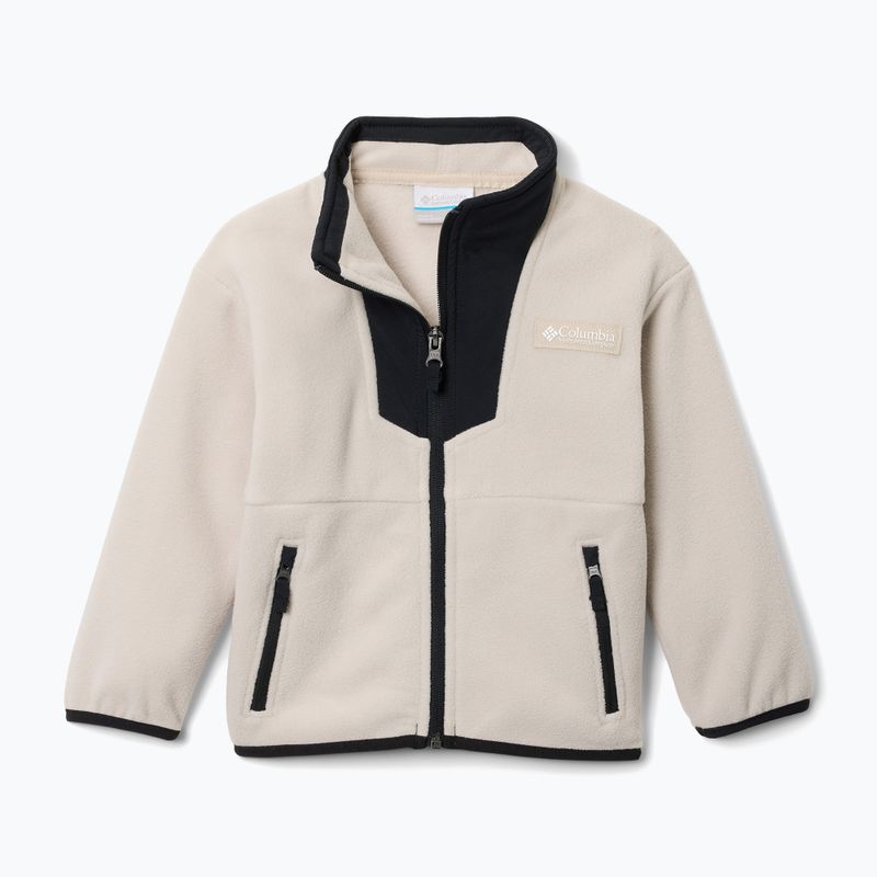 Children's fleece sweatshirt Columbia Sequoia Grove Full Zip Fleece dark stone/black