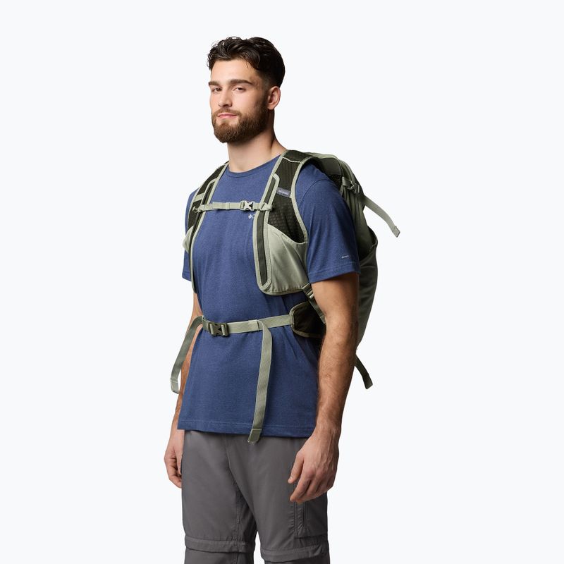 Columbia Blackcomb Ridge 30 l hiking backpack safari, greensc 11