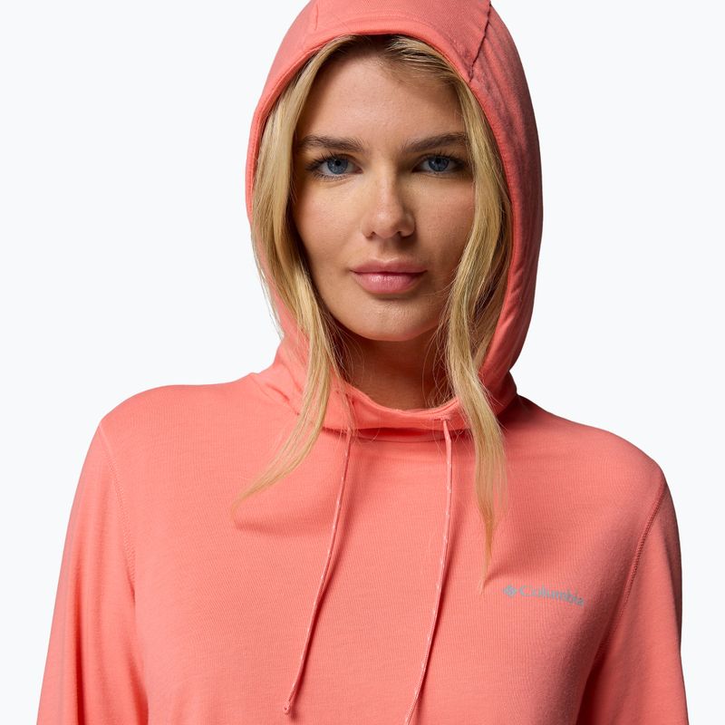 Women's sweatshirt Columbia Sun Trek Hoodie alpenglow 5