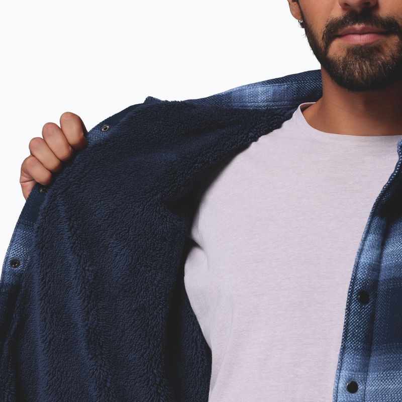 Men's shirt Columbia Windward II collegiate navy blurred ombre 7