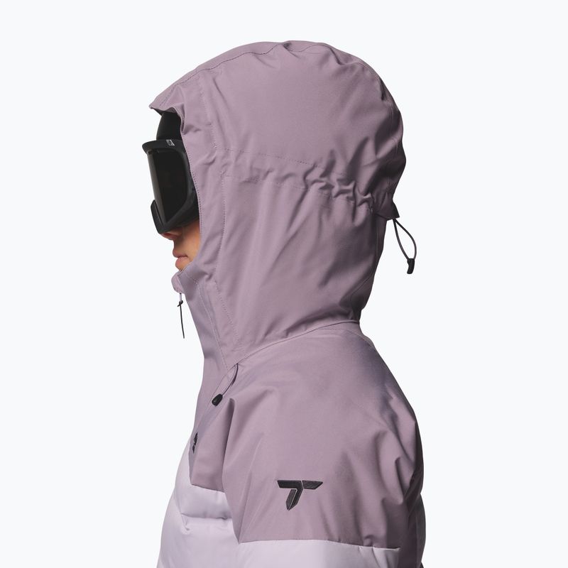 Women's ski jacket Columbia Glacier Ridge Down shale purple/lavender pearl 7