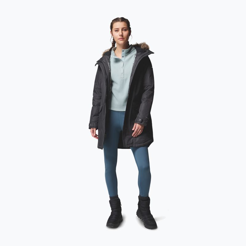Women's insulated coat Columbia Suttle Mountain Long Insulated black 2