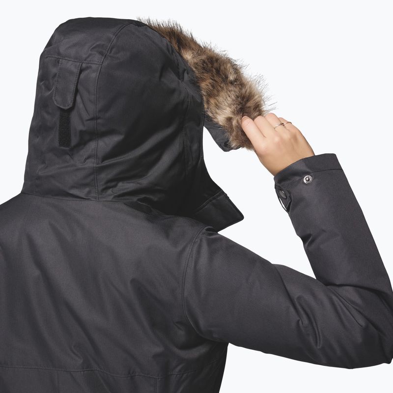 Women's insulated coat Columbia Suttle Mountain Long Insulated black 9