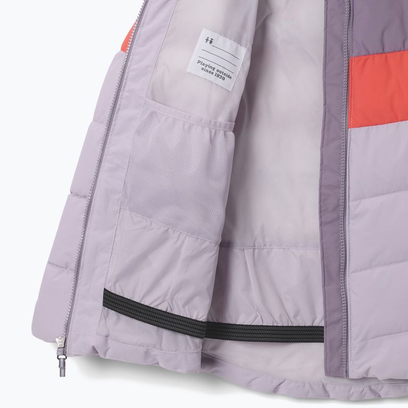 Children's ski jacket Columbia Arctic Blast III lavender pearl/zing/shale purple 3
