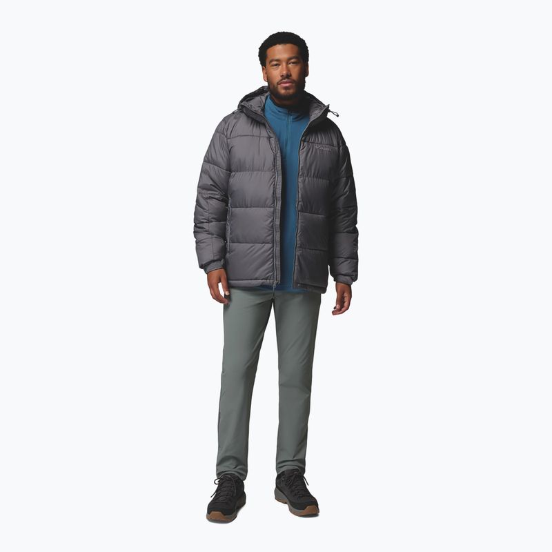 Men's insulated jacket Columbia Pike Lake II Hooded city grey 2