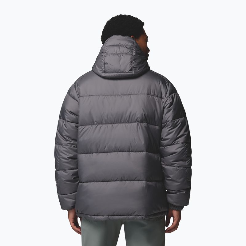 Men's insulated jacket Columbia Pike Lake II Hooded city grey 3
