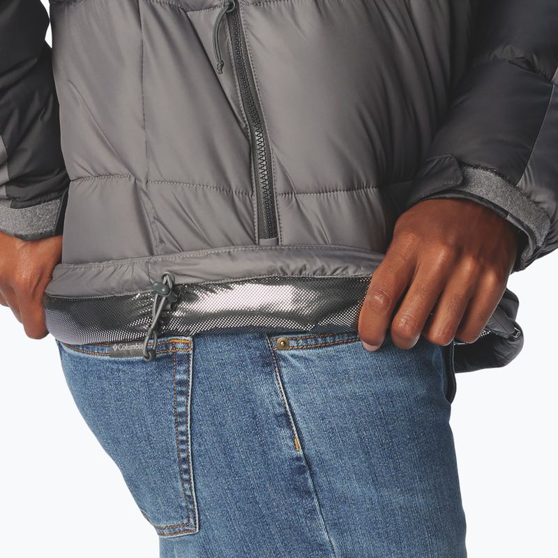 Men's insulated jacket Columbia Pike Lake II Hooded city grey 7