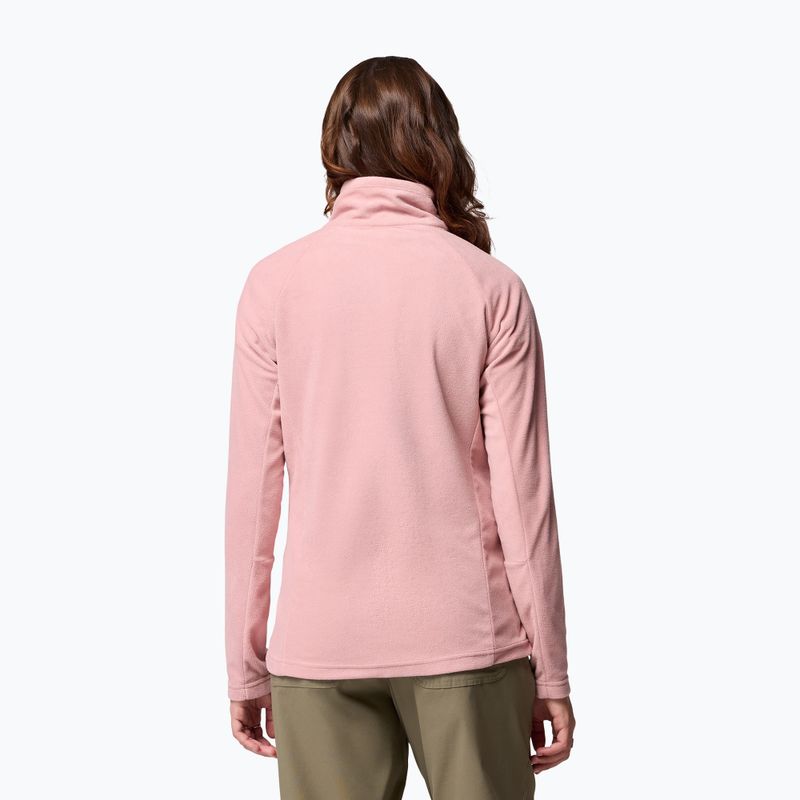 Women's fleece Columbia Glacial IV 1/2 Zip Eraser Pink 3