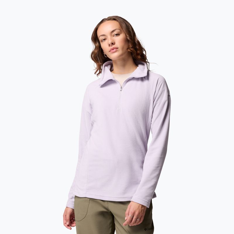 Women's fleece sweatshirt Columbia Glacial IV 1/2 Zip lavender pearl