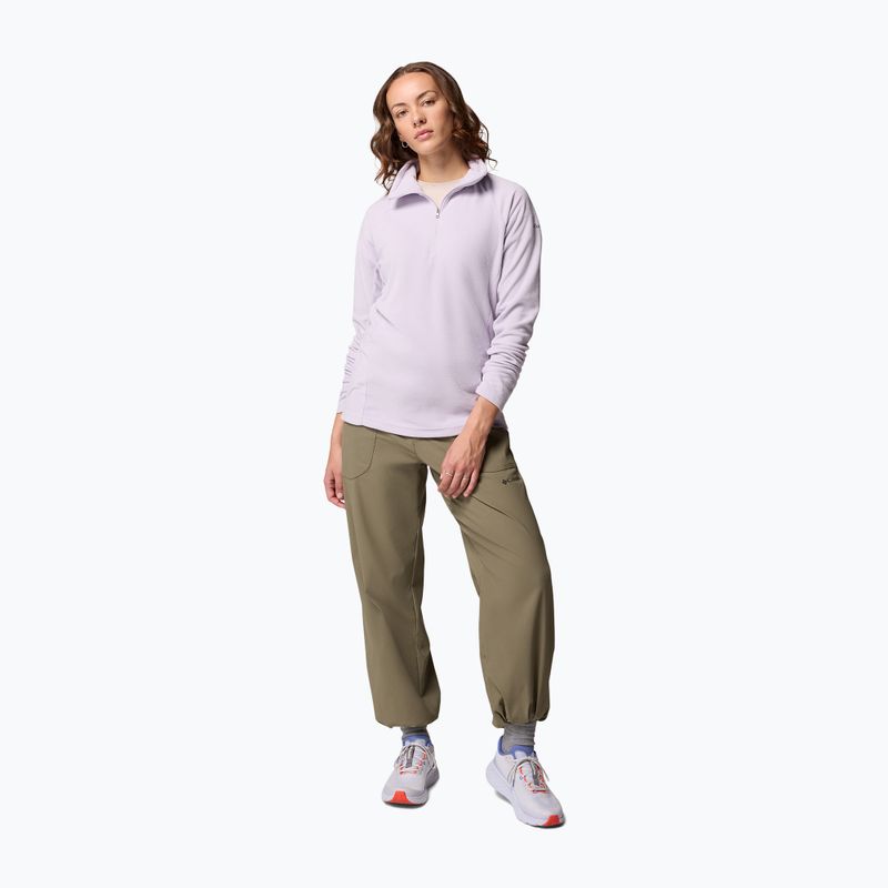 Women's fleece sweatshirt Columbia Glacial IV 1/2 Zip lavender pearl 2