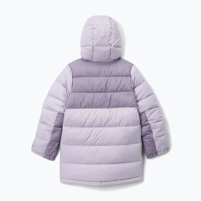 Children's insulated jacket Columbia Pike Lake Mid lavender pearl/shale purple 2