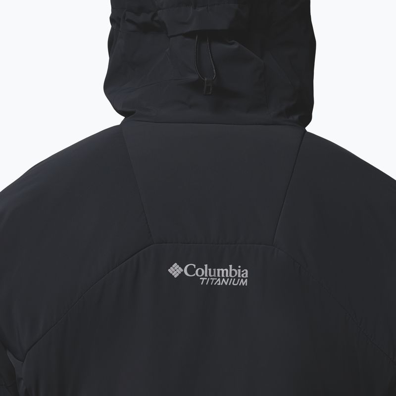 Men's insulated jacket Columbia Silver Leaf Lite Hooded black 8