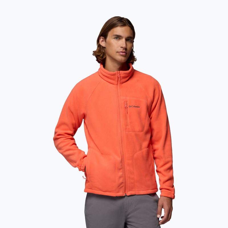 Men's fleece sweatshirt Columbia Fast Trek II zing