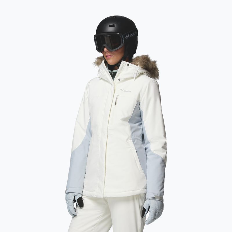 Women's ski jacket Columbia Ava Alpine II Ins sea salt/cirrus grey 4