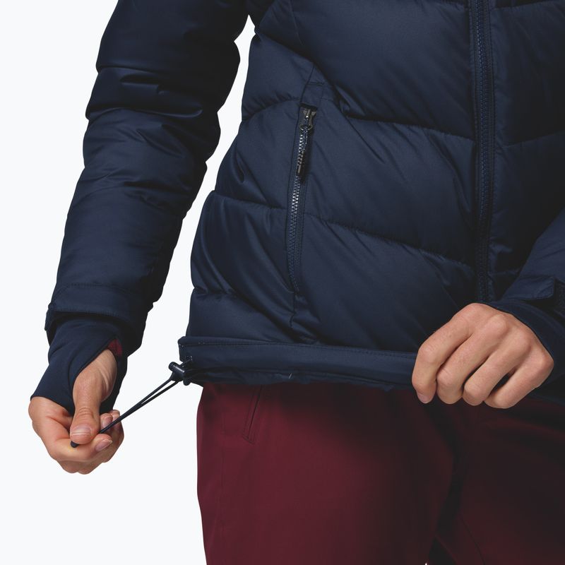 Women's ski jacket Columbia Abbott Peak II Ins collegiate navy/rich wine/eraser pink 7