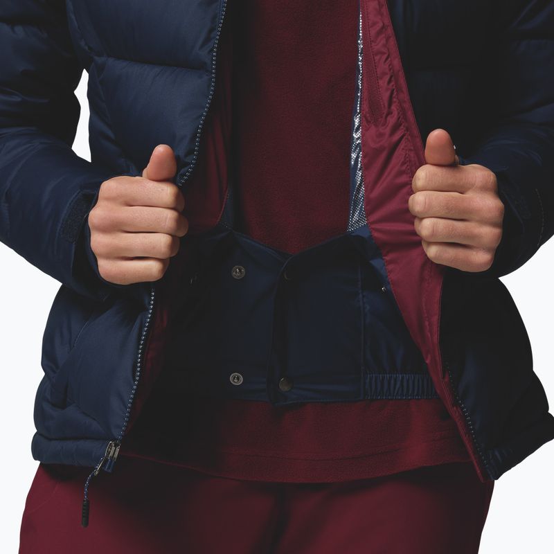 Women's ski jacket Columbia Abbott Peak II Ins collegiate navy/rich wine/eraser pink 10