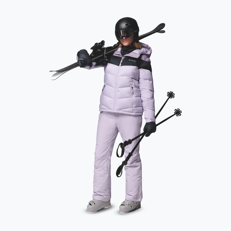 Women's ski jacket Columbia Abbott Peak II Ins lavender pearl/shale purple/black 2