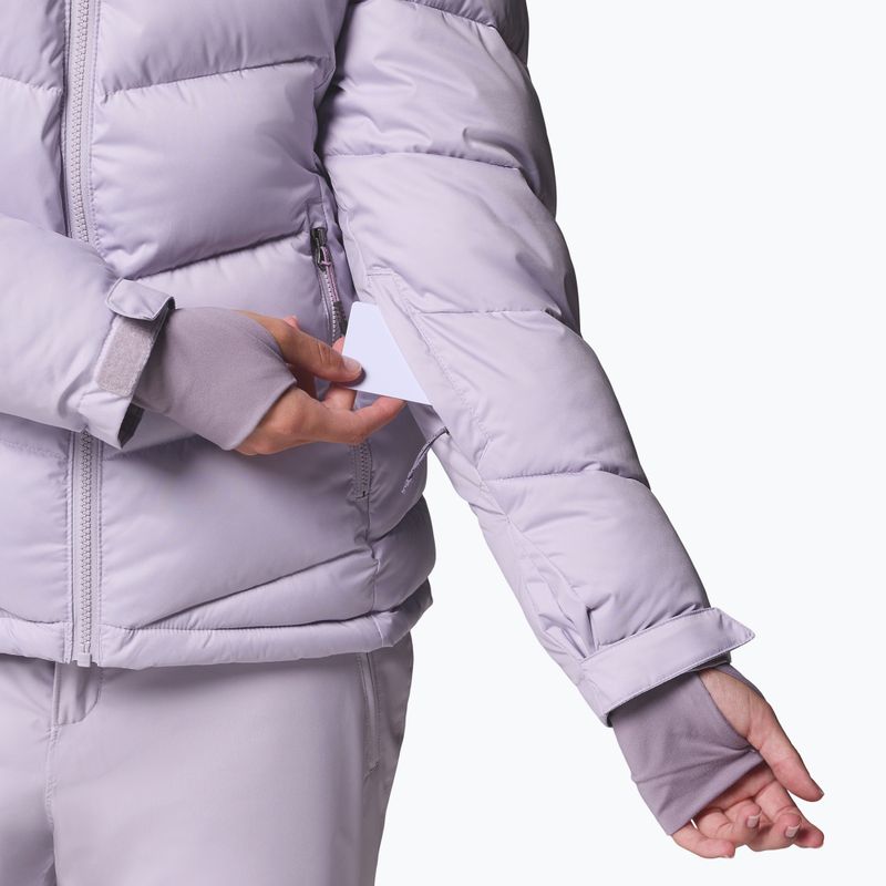 Women's ski jacket Columbia Abbott Peak II Ins lavender pearl/shale purple/black 6