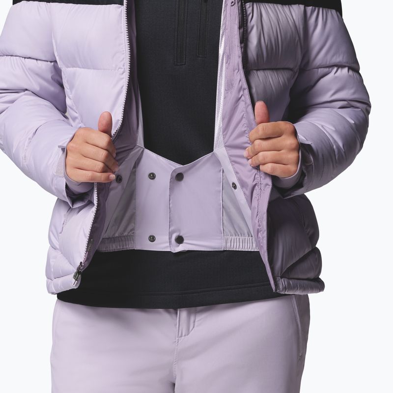 Women's ski jacket Columbia Abbott Peak II Ins lavender pearl/shale purple/black 10
