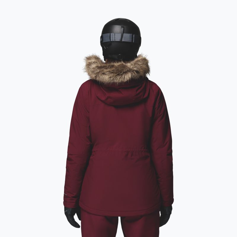 Women's ski jacket Columbia Ava Alpine II Ins rich wine 3