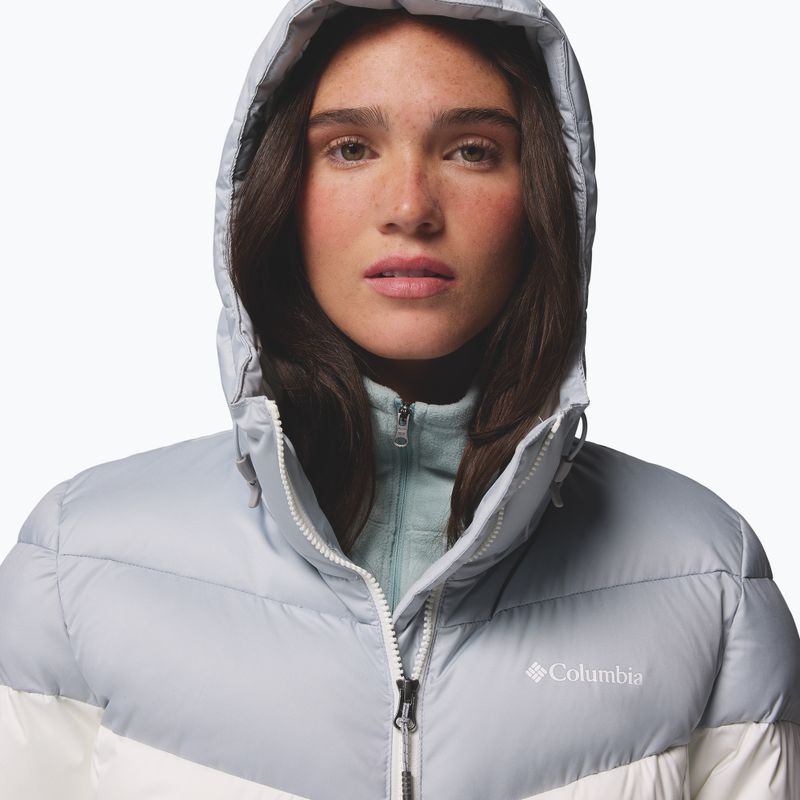 Women's ski jacket Columbia Abbott Peak II Ins sea salt/cirrus grey 5