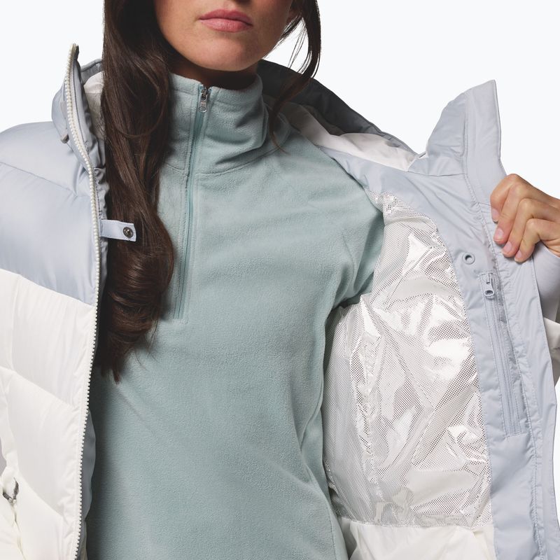 Women's ski jacket Columbia Abbott Peak II Ins sea salt/cirrus grey 8