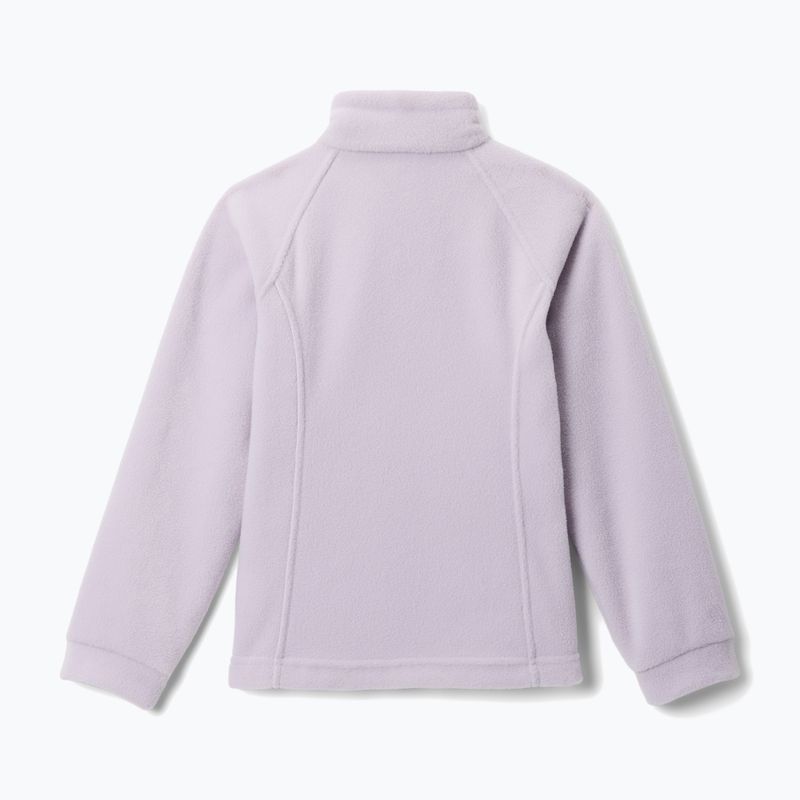 Children's fleece sweatshirt Columbia Benton Springs Fleece lavender pearl 2