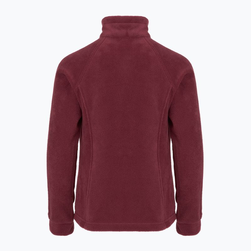 Children's fleece sweatshirt Columbia Benton Springs Fleece rich wine 2