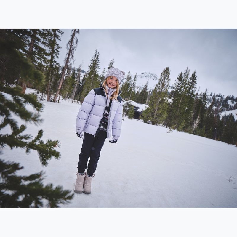 Children's fleece sweatshirt Columbia Helvetia II Printed Half Snap Fleece shale purple sisters/lavender pearl 5