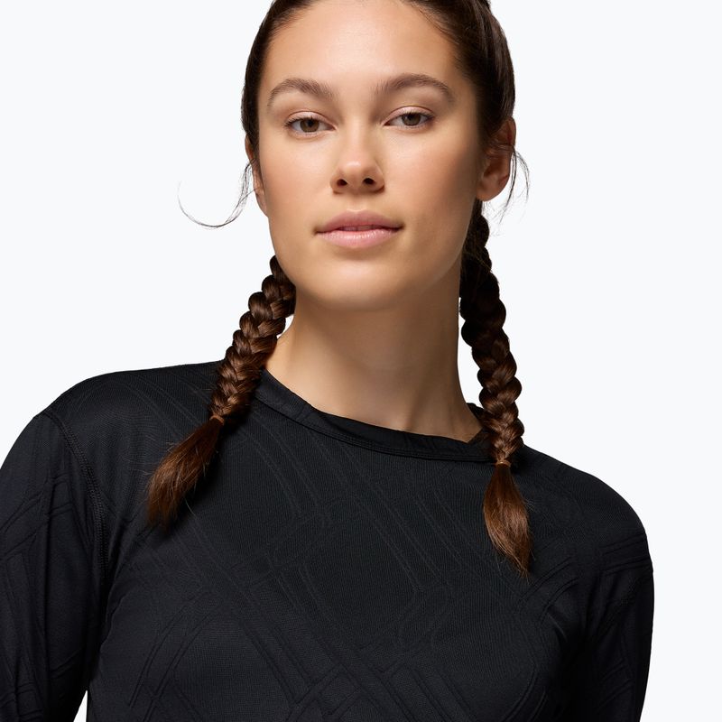 Women's trekking longsleeve Columbia Granite Point Crew black 5